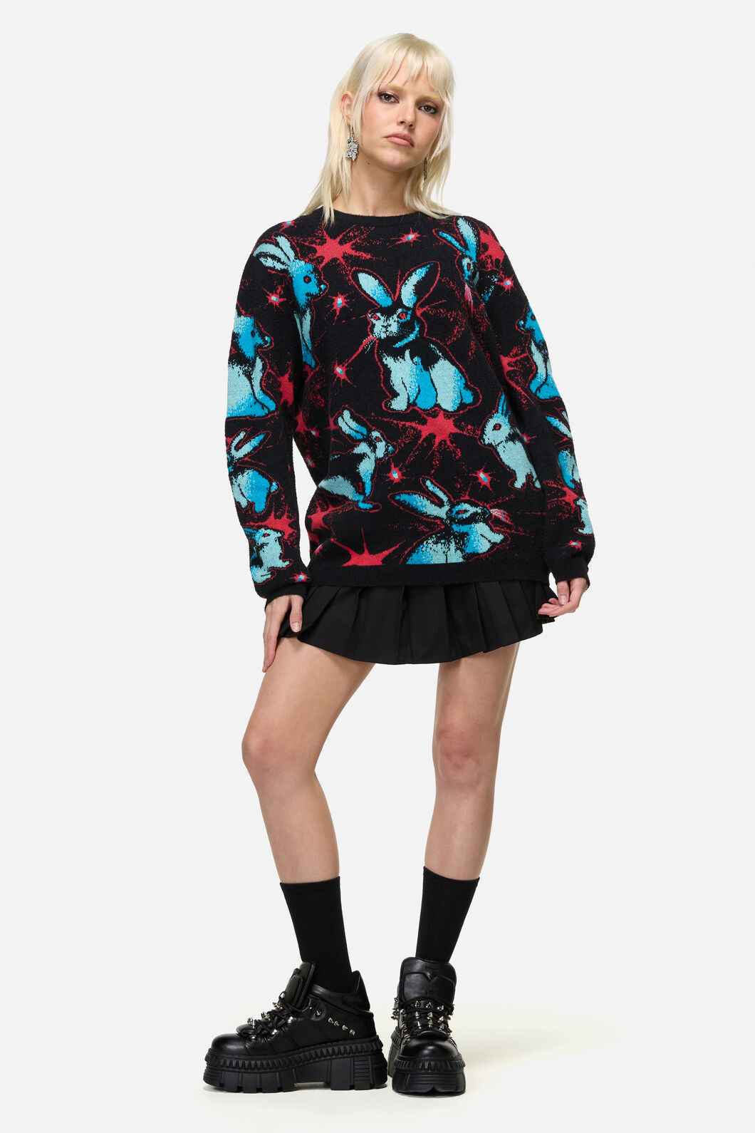 Dangerfield - Lapin Goth Knit - black