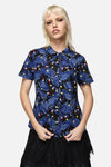 Dangerfield - Swan Song Goth Blouse - black