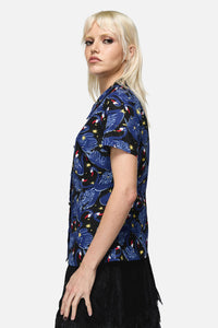 Dangerfield - Swan Song Goth Blouse - black