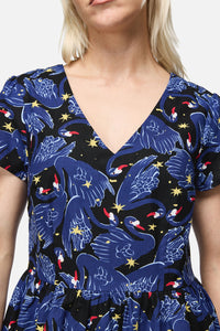 Dangerfield - Swan Song Mini Dress - black