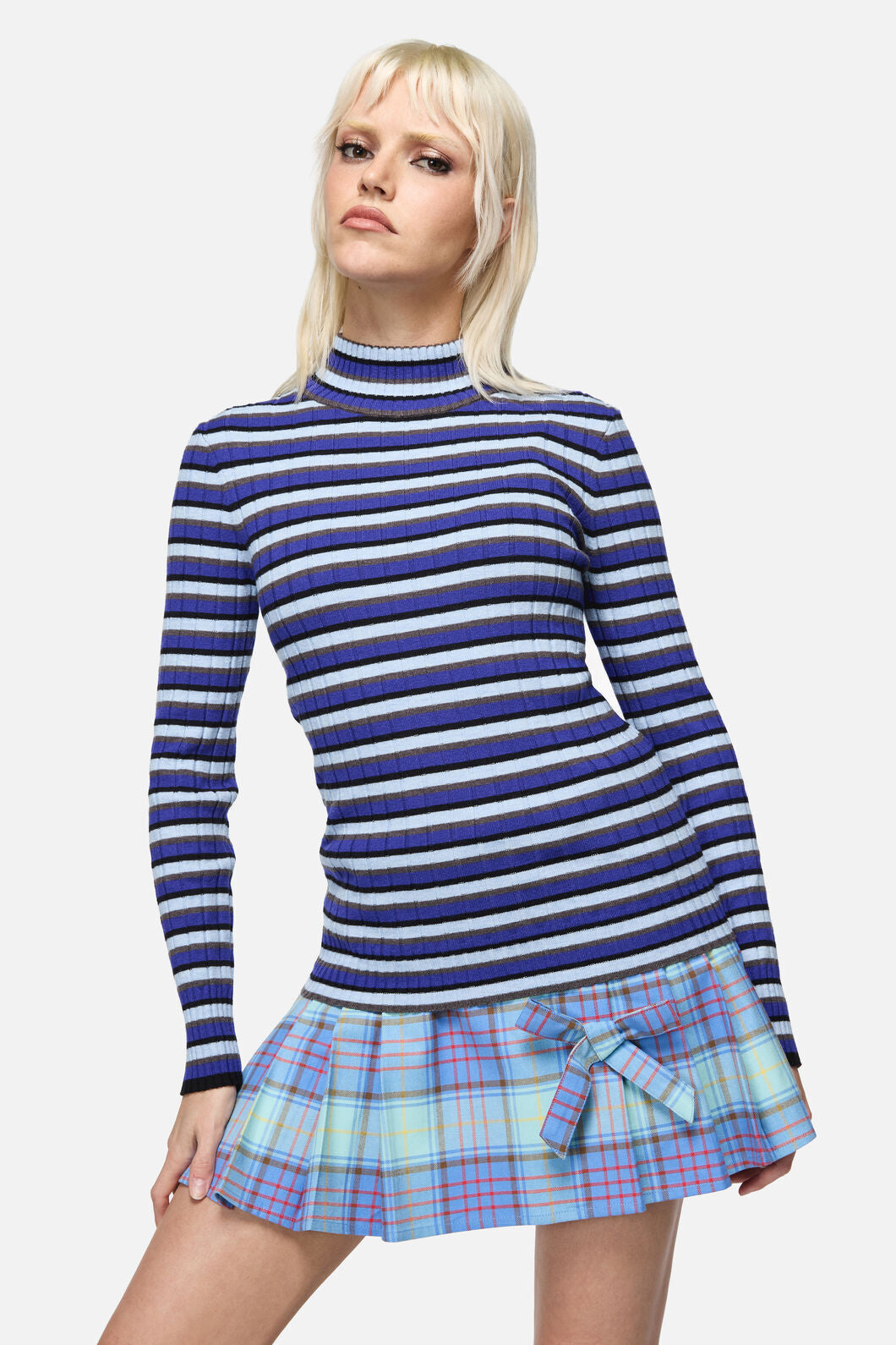 Dangerfield - Swan Song Stripe Knit - multi