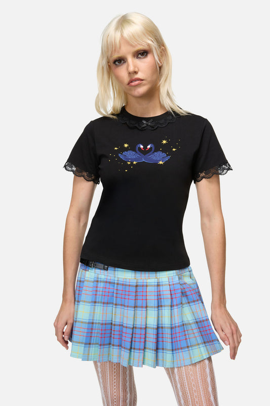 Dangerfield - Feathers Goth Tee - black