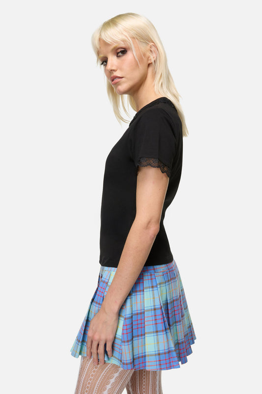 Dangerfield - Feathers Goth Tee - black