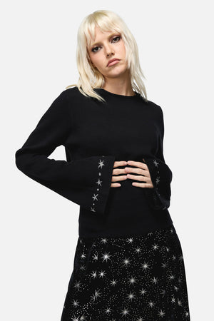 Dangerfield - Feathers Goth Knit - black