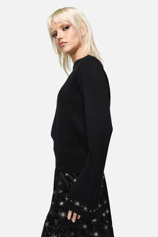 Dangerfield - Feathers Goth Knit - black