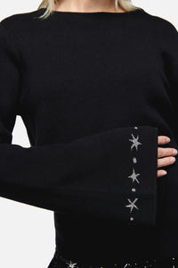 Dangerfield - Feathers Goth Knit - black