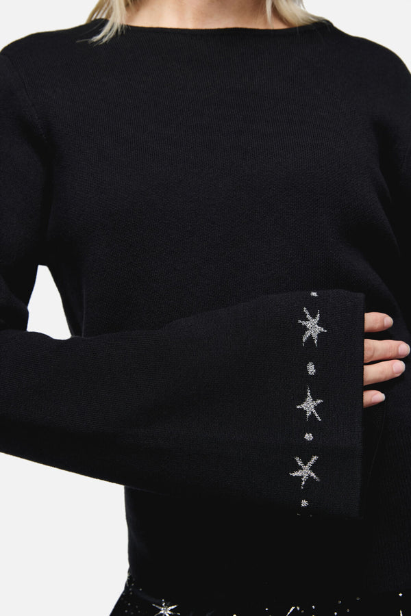 Dangerfield - Feathers Goth Knit - black