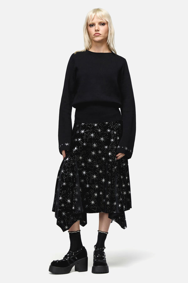 Dangerfield - Feathers Goth Knit - black