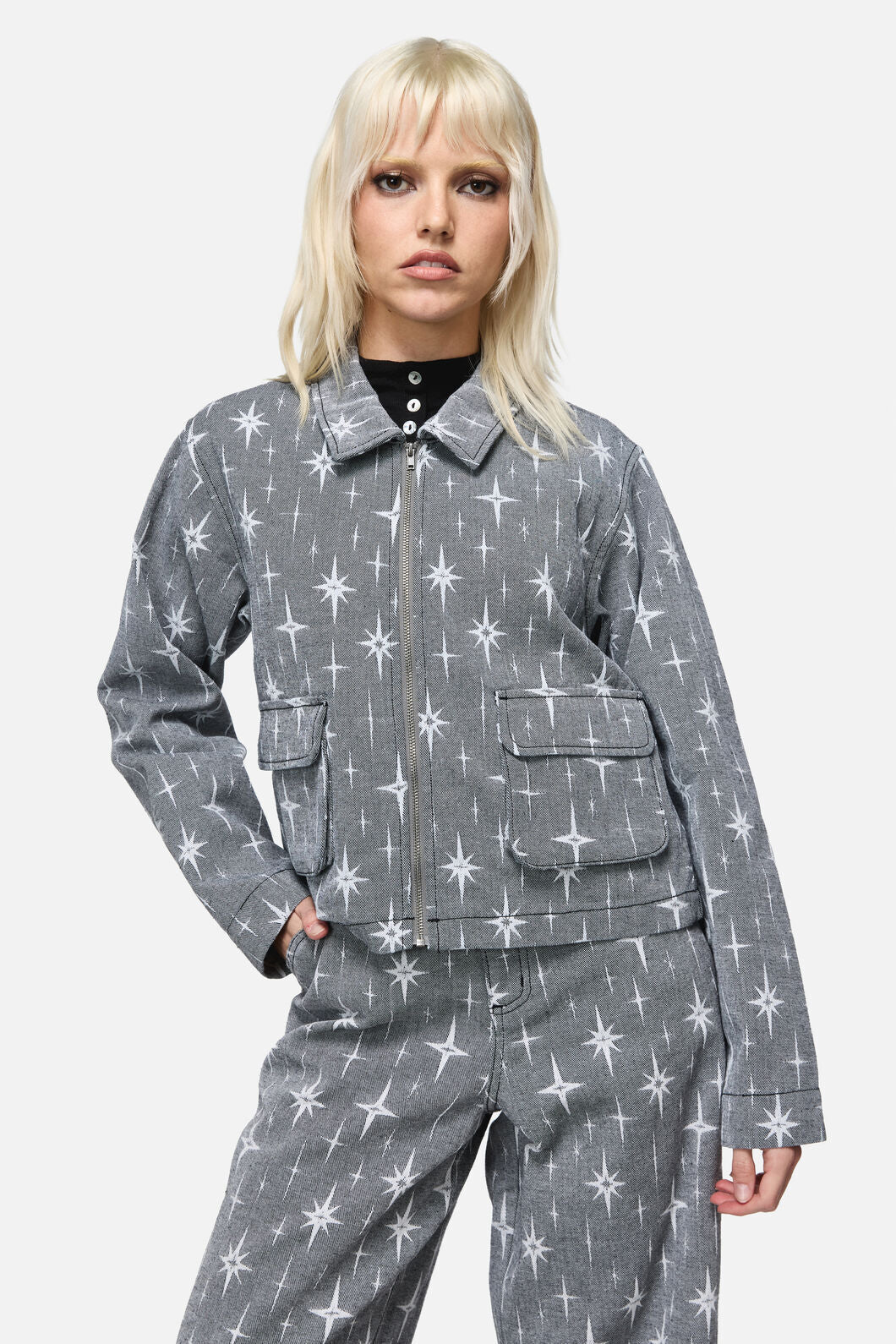 Dangerfield - Odette Denim Jacket - black