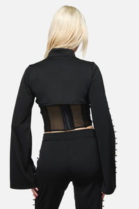 Dangerfield - So Cynical Stud Sleeve - black