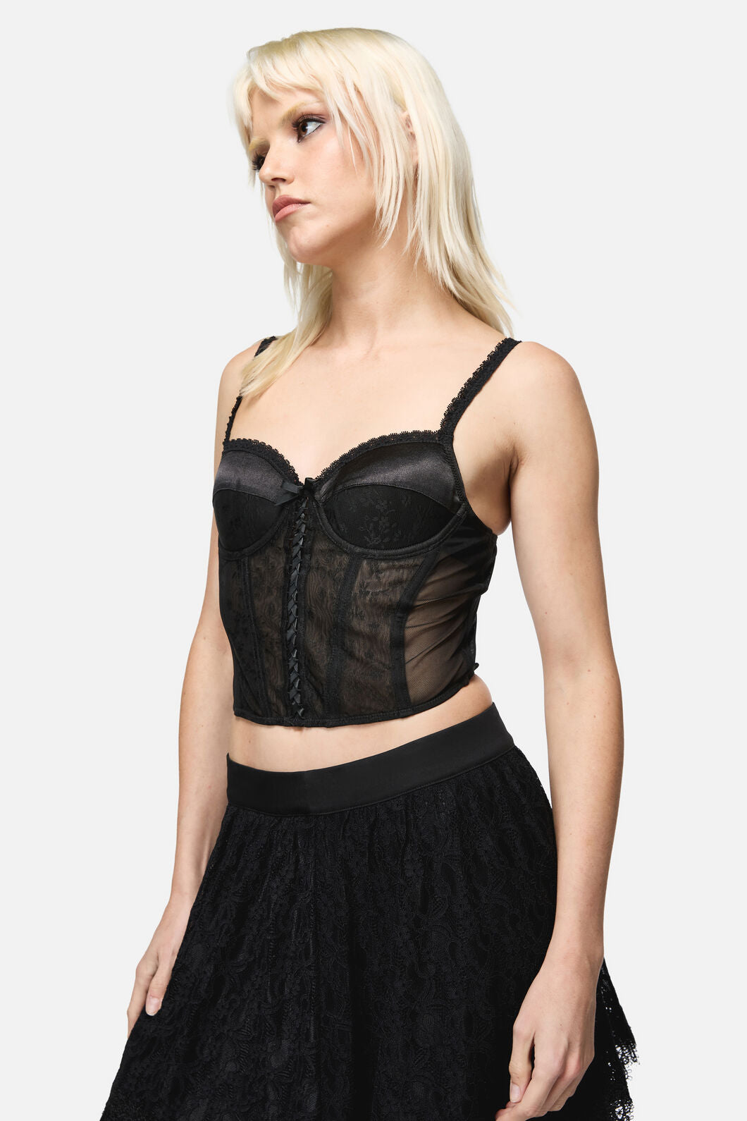 Dangerfield - Constance Corset Top - black
