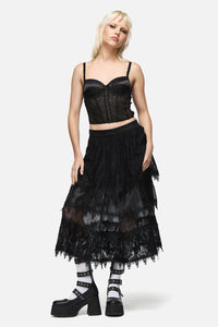 Dangerfield - Constance Corset Top - black
