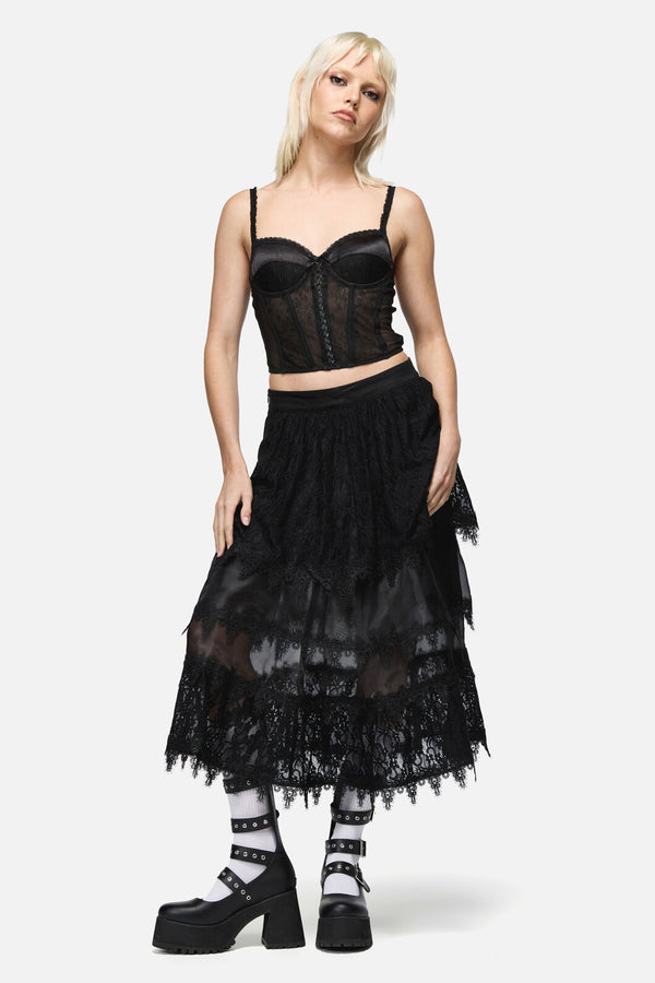 Dangerfield - Constance Corset Top - black
