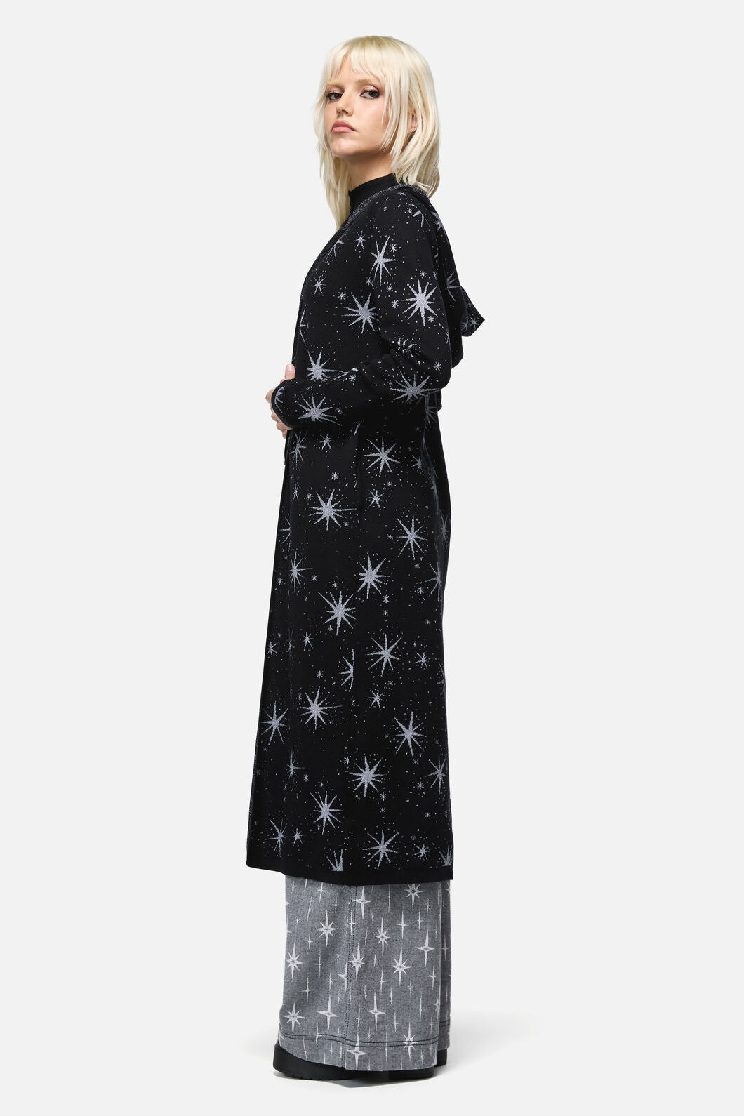 Dangerfield - Odette Long Cardigan - black