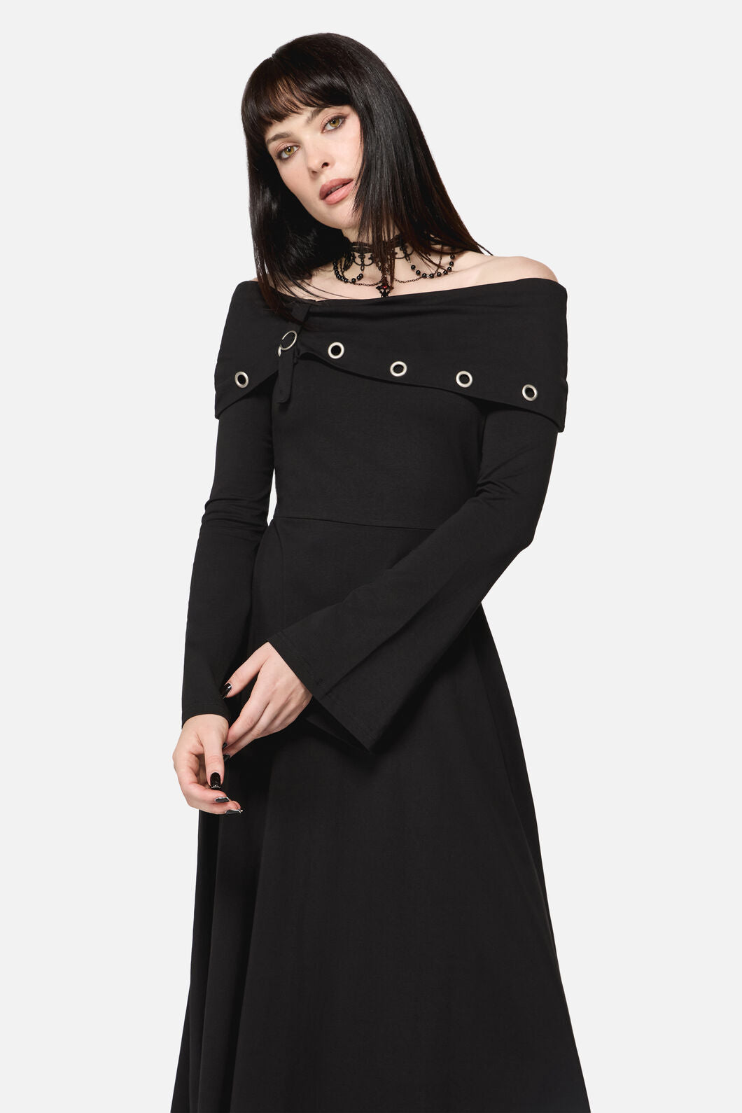 Dangerfield - Avril Goth Maxi Dress - black