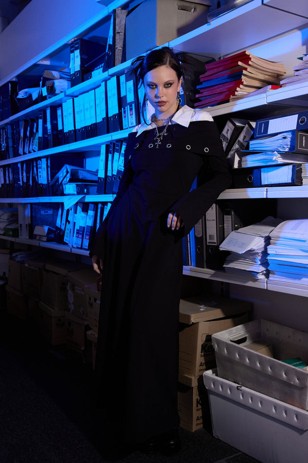 Dangerfield - Avril Goth Maxi Dress - black