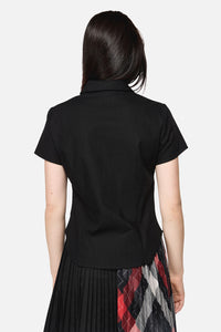 Dangerfield - Armoured Goth Blouse - black