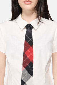 Dangerfield - Armoured Goth Blouse - white