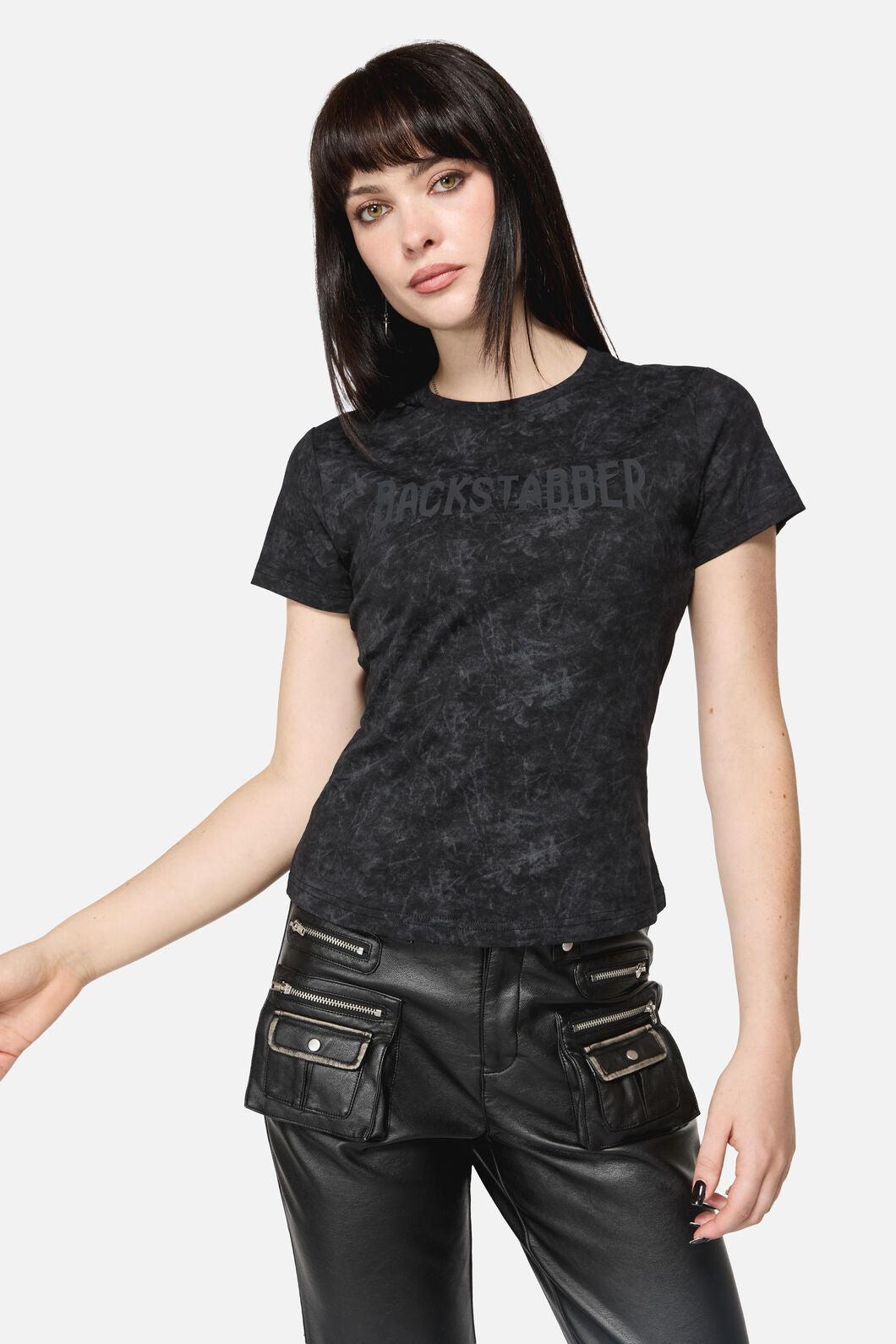 Dangerfield - Backstabber Goth Tee - grey
