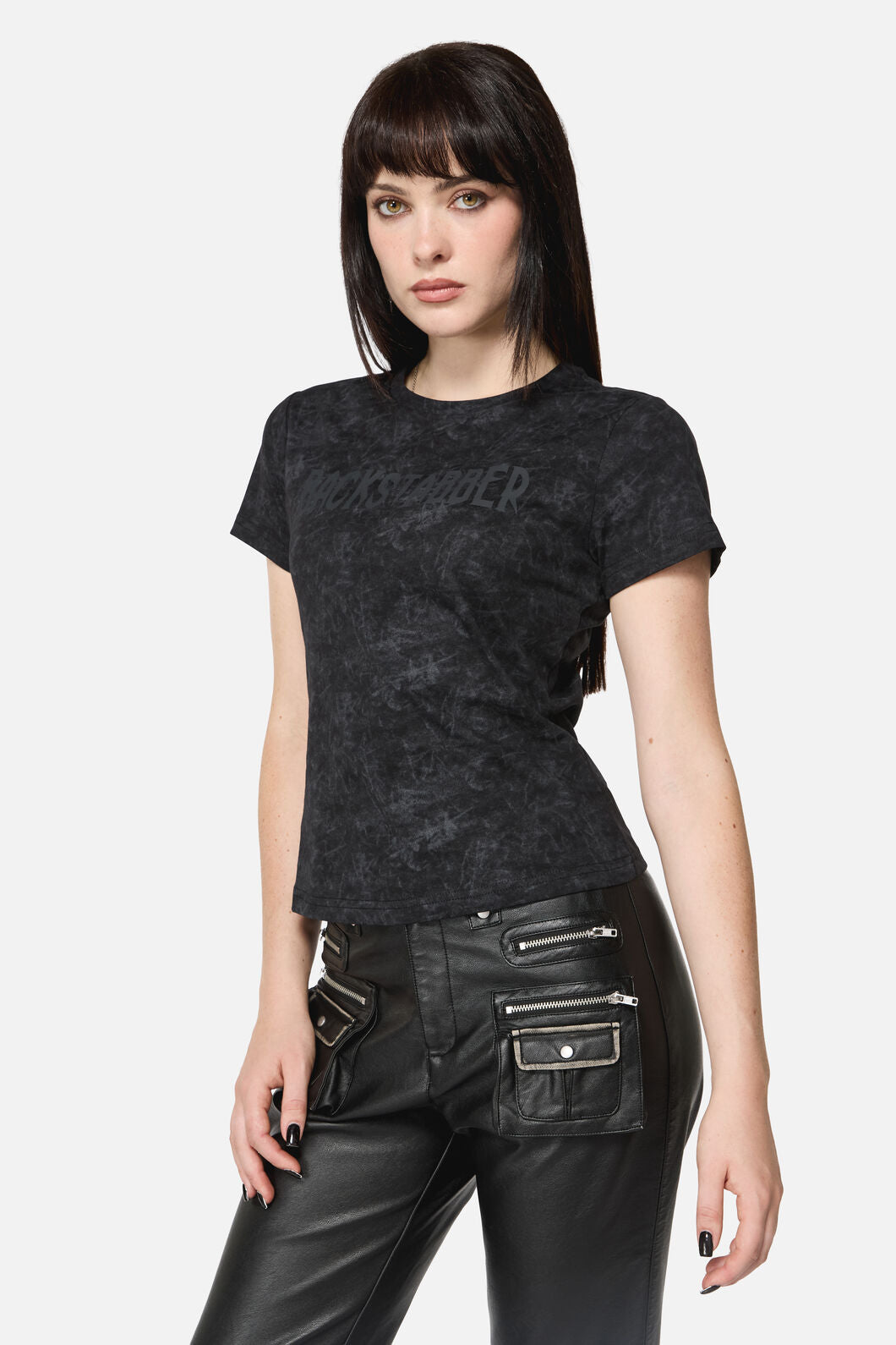 Dangerfield - Backstabber Goth Tee - grey