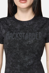 Dangerfield - Backstabber Goth Tee - grey