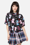 Dangerfield - Creeps Goth Blouse - black