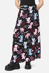 Dangerfield - Creeps Goth Midi Skirt - black
