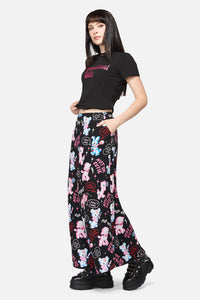 Dangerfield - Creeps Goth Midi Skirt - black