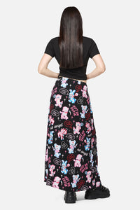 Dangerfield - Creeps Goth Midi Skirt - black
