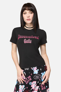 Dangerfield - Cutie Goth Tee - black
