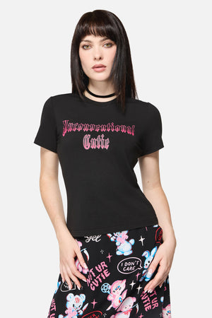 Dangerfield - Cutie Goth Tee - black