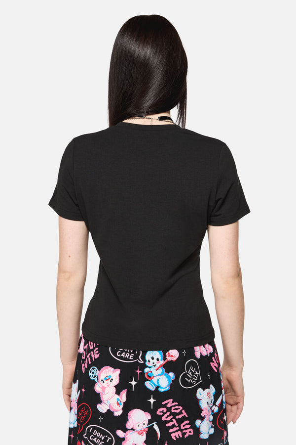 Dangerfield - Cutie Goth Tee - black
