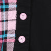 Spliced Goth Cardigan