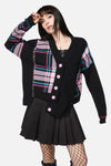 Dangerfield - Spliced Goth Cardigan - multi