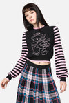 Dangerfield - Hater Goth Knit - black-pink
