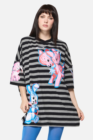 Dangerfield - Creeps Goth Oversized Tee - multi
