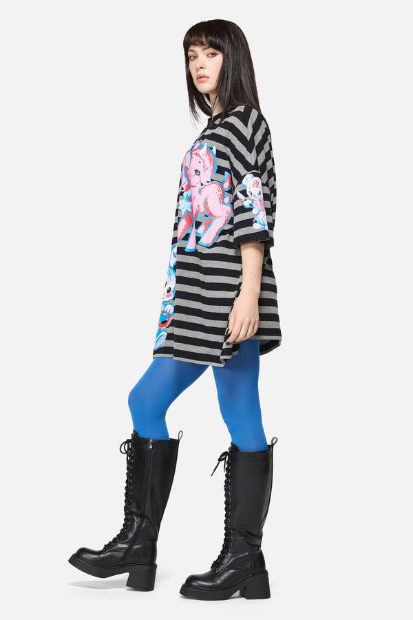Dangerfield - Creeps Goth Oversized Tee - multi
