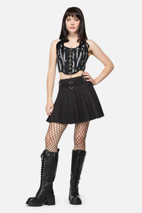 Dangerfield - Avril Goth Skort - black