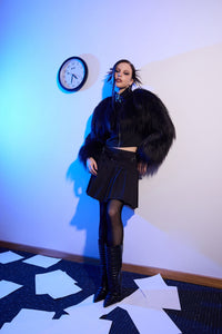 Dangerfield - Armoured Fur Sleeves - black