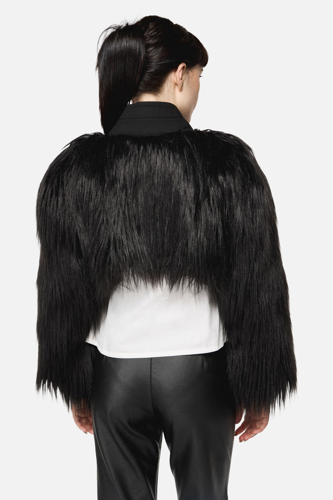 Dangerfield - Armoured Fur Sleeves - black