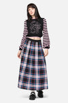 Dangerfield - Hater Goth Midi Skirt - pink