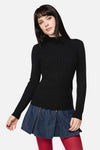 Dangerfield - Armoured Goth Knit - black