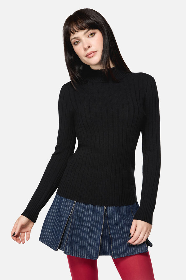 Dangerfield - Armoured Goth Knit - black