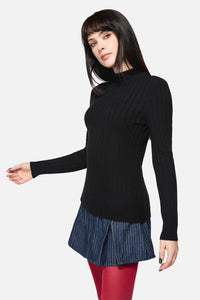 Dangerfield - Armoured Goth Knit - black