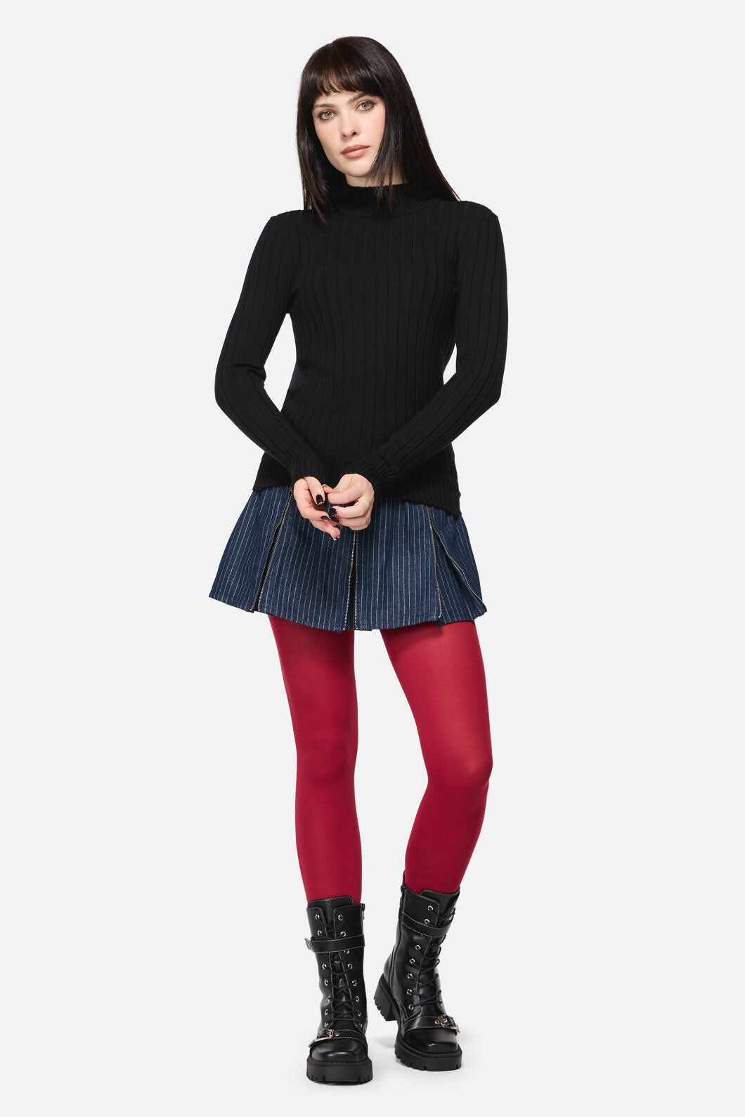 Dangerfield - Armoured Goth Knit - black