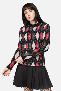 Dangerfield - Trickster Goth Knit - multi