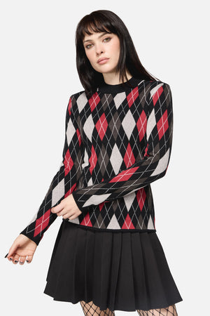 Dangerfield - Trickster Goth Knit - multi