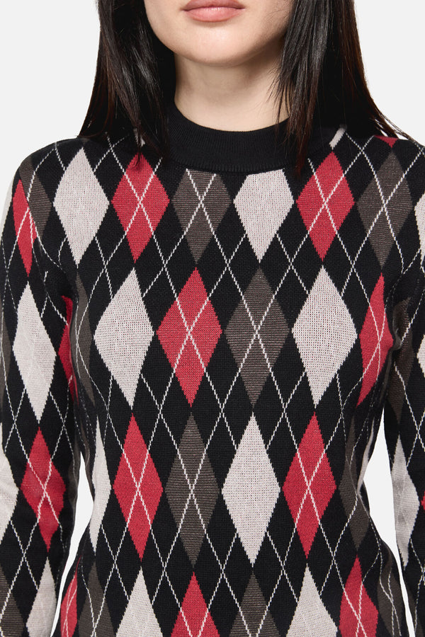 Dangerfield - Trickster Goth Knit - multi