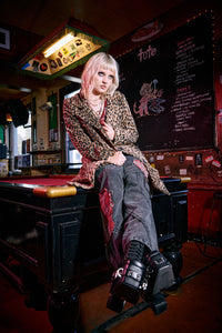 Dangerfield - Creep Leopard Coat - multi
