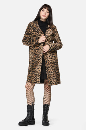 Dangerfield - Creep Leopard Coat - multi